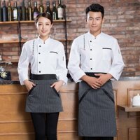 Jinrui Chuyên Nghiệp Tùy Chỉnh-Made Quần Áo Chuyên Nghiệp Đầu Bếp Quần Áo Làm Việc Nam Thu Đông Khách Sạn Thực Phẩm Phương Tây Dày Lưng Nhà Bếp 5GFGJ Phòng Phục Vụ Nhà Hàng Nướng Bánh Đầu Bếp Quần Áo Dài Tay Toàn Bộ