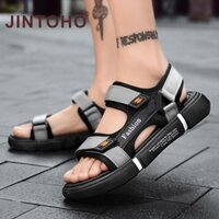 Jintoho 2024 Sandal Nam Mùa Hè Mới Ngoài Trời Chống Trơn Trượt Leo Núi Đi Bộ Đường Dài Sandal Thể Thao