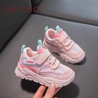 Jintoho Mới Về Thời Trang Bé Gái Giày Chạy Bộ Thể Thao Siêu Nhẹ Thoải Mái Trẻ Em Giày Thể Thao Trẻ Em Giày Đi Bộ 3876