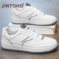 Jintoho Ngoài Trời Nam Da Trắng Giày Thể Thao Trắng Giày Nam Giày Chống Trơn Trượt