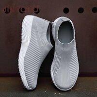 Jintoho Size 44 Giày Nữ Chất Lượng Cao Giày Thể Thao Nữ Slip on Flats Giày Nữ Loafers Đi Bộ Bằng