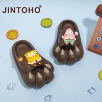 Jintoho Thời Trang Cho Bé Dép Đi Trong Nhà Thoải Mái Chống Trơn Trượt Giày Trẻ Em Bé Trai Bé Gái Dép