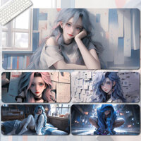 Jinx Liên Minh Huyền Thoại Chuột Miếng Lót Chơi Game Bàn Phím Miếng Lót Ký Túc Xá Sinh Viên Văn Phòng Để Bàn Pad