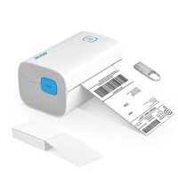 Jiose Commercial Label Printer 4 x 6 Shipping Label Printers Compatible with Amazon, Wish,Ebay, Shopify, PayPal, USPS, Compact Thermal Label Printe...