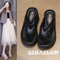 JISAILUN  dép sandal nữ dép bánh mì nữ dép bánh mì Chống Trượt Tinh tế Thời trang Đẳng cấp Hợp thời Bảnh bao Kiểu dáng độc đáo FDL2490M26 37Z240913