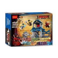 JISI 20012 non Lego CUỘC CHIẾN TẠI CUNG ĐIỆN NINJUTSU bộ đồ chơi xếp lắp ráp ghép mô hình The Lego Ninjago Movie NINJUTSU PALACE FIGHTING Ninja Lốc Xoáy