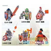 JISI 8811 8812 8813 8814 8815 8816 non Lego HIỆP SĨ TƯƠNG LAI ABERDEEN bộ đồ chơi xếp lắp ráp ghép mô hình Nexo Knights FUTURE KNIGHTS Hiệp Sỹ Nexo
