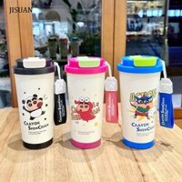 Jisuan Crayon Shin Chan Thermos Cup Ceramic Liner Hoạt Hình Ngoại Vi Trà Cà Phê