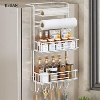 JISUAN Kệ bên tủ lạnh JISUAN Treo tường Nhà bếp đa chức năng