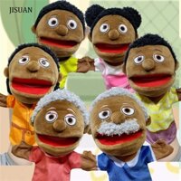 Jisuan Tay Con Rối Tương Tác Đồ Chơi Trẻ Em Sang Trọng Đồ Chơi Da Đen Búp Bê Ngón Tay Châu Phi