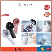 Jisulife life4 Quạt Nhỏ Cầm Tay Di Động Di Động Mini USB Turbo Sạc Siêu Im Lặng Quạt Điện