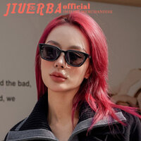 JIUERBA Thời Trang Mới TAC Kính Mát Chụp Ảnh Đường Phố Xu Hướng Khung Nhỏ Nữ UV400 Chống Nắng Chống Tia UV Kính Phân Cực