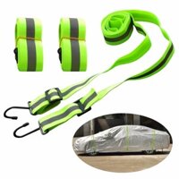 Jiuwan Vỏ Xe Co Giãn Có Thể Điều Chỉnh Dây Sọc Phản Quang Dễ Dàng Lắp Đặt Dây Bảo Vệ Từ Gió Cao Nhiều Sử Dụng