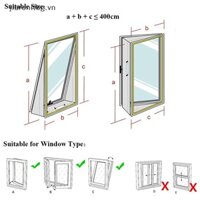 Jj 4m airlock sealing máy điều hòa di động di động phụ kiện niêm phong cửa sổ vn