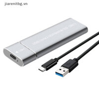 Jj M2 SSD Vỏ NVMe USB3.1 Hộp đựng ổ cứng lưu trữ ngoài 10Gbps PCIe SSD Hộp cho NGFF SATA SSD Ổ cứng cho PC Laptop VN