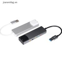 Jj USB Laptop Để Bàn Máy Tính Card Âm Thanh 5.1 Kênh Quang Học Chuyên Nghiệp Bên Ngoài Thẻ Âm Thanh Chuyển Đổi Cho Laptop Phụ Kiện VN