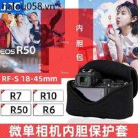 Jjc 15-45mm Thích hợp cho túi đựng máy ảnh Canon R50 R7 R10 Túi lót RF-S 18-45mm Vỏ bảo vệ Leica Q3 Túi lưu trữ chống nước r6 Micro Single Sony a6700