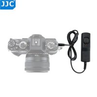 Jjc Cáp nhả màn trập có dây Công tắc điều khiển từ xa cho Fujifilm Fuji X-Pro2 T3 T2 T20 X100F X-T30 thay thế RR-100