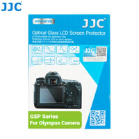 JJC Dán Màn Hình Máy Ảnh Bảo Vệ Màn Hình Kính Cường Lực Cho OM SYSTEM OM-1 OM-5 Olympus OM-D E-M10 Mark IV III II/ E-M5