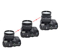 JJC Filter Adapter FA-DC58B for Canon G10 G11 G12