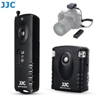 JJC JM-B(II) Bộ nhả màn trập máy ảnh điều khiển từ xa không dây radio 16 kênh cho Nikon Z8 Z9 D850 D810 D800 D700 D1x F5 F6