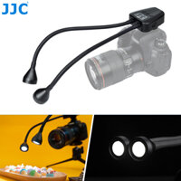 JJC LED-ARM2 Đèn LED Cánh Tay Kép Linh Hoạt để Chụp Cận Cảnh Cận Cảnh, Đèn Led Lấp Đầy Đèn LED Gắn Giày 5600K Có Thể Sạc Type-C Với 10 Mức Độ Sáng Riêng Biệt Có Thể Điều Chỉnh