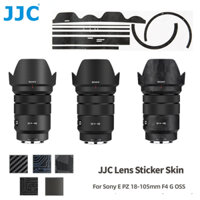 JJC Miếng Dán Chống Trầy Máy ảnh Cho ống kính Sony E PZ 18-105mm F4 G OSS SELP18105 Phim bảo vệ chống trầy xước chống bụi bẩn