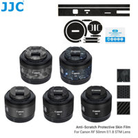 JJC Ống Kính Miếng Dán Chống Trầy Xước Bảo Vệ Da Phim Trang Trí Miếng Dán Cho Canon RF 50mm F1.8 STM Ống Kính