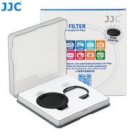 JJC S+ Kính Lọc UV Filter L39 Nhiều Lớp Với Nắp Đậy Ống Kính Bằng Nhôm Bảo Vệ Ống Kính Cho Máy Ảnh Sony ZV-1 II DSC- RX100 VII VI V ZV1 ZV1M2 RX100M7 RX100M6 RX100M5