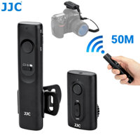 JJC Sony 50 mét điều khiển từ xa không dây thanh dslr máy ảnh màn trập dây cáp nhả cho ZV-1 a7R V a7 IV a7S III II A9 II A1 II A7R5 A7M4 A7M3 A7R4 A7S3 77 99 II FX30 a6000 a6100 a6300 a6400 a6500 a6600 a5000 a5100 RX100 VII VI V VA IV RX100M7 RX10 RX1R