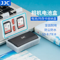 Jjc Thích Hợp Cho Hộp Pin Máy Ảnh Canon 5D4 800D G7X3 Fuji XT30 x100v Sony RX100M6 / M3 A6000 A6400 Nikon SLR Ricose Hộp Bảo Quản Chống Ẩm