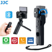 JJC TP-C1 Giá Đỡ Ba Chân Mini Bluetooth Điều Khiển Từ Xa Cho Canon EOS R100 R50 R10 R8 R7 R6 Mark II R6 R5 R3 RP R M6 M50 Mark II M200 6D 77D 90D 850D 800D 200D II PowerShot V10 G7X Mark III G5X Mark 2 SX70 HS