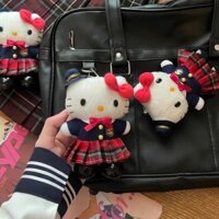 Jk Đồng Phục Mặt Dây Chuyền Nhỏ hellokitty Túi Đi Học Búp Bê Ba Lô Dễ Thương Sang Trọng Nhỏ Trang Sức Quà Tặng Sinh Nhật / Mới 3.5