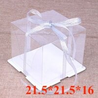 JK250 Hộp Đựng Bánh Gato 21.5*21.5*16 (6 inch) – T50 (Set)