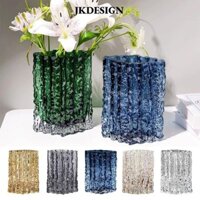 Jkdesign Bình hoa trong suốt Đồ trang trí, Bình đựng hoa cỡ lớn Bình cắm hoa, Bình nước cao cấp nhẹ sang trọng