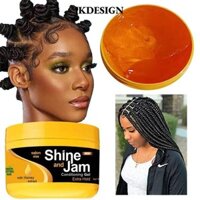 Jkdesign Hair Wax Thời trang Shine And Jam Tạo kiểu Sản phẩm dưỡng ẩm và định hình Gel bện bẩn