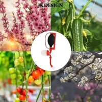 Jkdesign Máy làm phấn hoa nông nghiệp, Dụng cụ phấn hoa màu đỏ bằng nhựa, Máy phun bột thủ công chuyên nghiệp