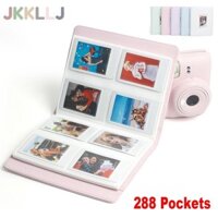 Jkkllj 3 inch Hình Ảnh Lưu Trữ, Tem Bộ Sưu Tập Album Ảnh Camera Tức Thì, Da PU Vé Rạp Chiếu Phim 288 Túi Thẻ Tổ Chức Cho Fujifilm Instax Mini 12 / 11 / 9