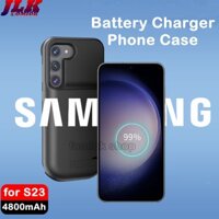 [JLK] 5000mAh Portable Battery Charger Case for Samsung Galaxy S23 S22 S21 S20 Plus Note 20/10 Ultra 14/13/12/11 Pro XS XR Max SE 2022 6/6S/7/8 Mate 40/30 P40 Pro X50 Bank Power External Mobile Phones Fast Charging Cover