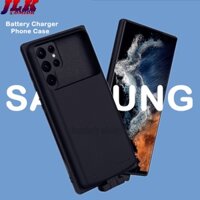 [JLK] Galaxy S24 Ultra 5000mAh Battery Charger Case for Samsung S23 S22 Ultra A13 A32 A31 A02S A12 A60 A10 M40 M30 M31S S20FE Note 8 A71 A51 A50S Batteries Portable power bank Charging Cover