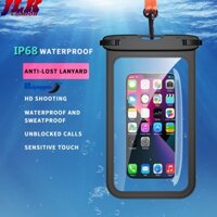 [JLK] IP68 Chống Nước Waterproof Pouch Super Plus Size Cover for 9 inch Cell Phone Perfect for Diving Summer Seaside/Sand Beach Universal Underwater Case Swimming Water Proof Bag