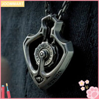 [Jm] Tuyên bố mảnh Vòng cổ Vòng cổ cơ khí thủ công Vòng cổ mặt dây chuyền bánh răng Steampunk Retro Punk Trang sức thủ công cho những người yêu thích Punk Cơ học Xoay được cho Đông Nam