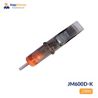 JM600D-K: Kim xăm liền không cần tê loại mới nhất thép 316 bao da Jinmei loại 23RM, 27M1