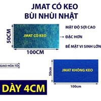 Jmat Có Keo / Không Keo Khổ 50x100cm - Bùi Nhùi Nhật Lọc Nước Cho Hồ Cá Koi, Cá Rồng