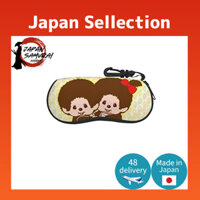 [JMI] Monchhichi Glasses Case - Eyeglass Case Sunglasses Case Lightweight Hard Compact Glasses Case for Men and Women - Simple and Stylish Eyewear Storage Case [Parallel Import Product]- Direct from Japan