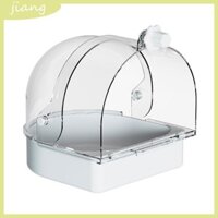 Jn Nhà tắm chim có thể tháo rời Nhà tắm lồng chim thoải mái Bồn tắm lồng chim Bát tắm