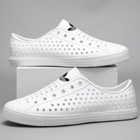 Jnbao Sandal Mới Nam Thể Thao Dép Nam Thoáng Khí Jibbitz Dép Thời Trang Nam Size 39-45 Nam Giày Cao Su
