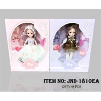 JND-1810EA HỘP BABY 1C KHỚP. MẮT THỦY TINH, GIÀY, TÚI XÁCH, LƯỢC