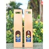 JOGI- 10 Túi Hộp Giấy Đựng 1 Chai Ruou Vang 750ml