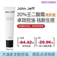 John jeff Kem Axit 20% Không Chứa Axit Rododendron Trị Mụn Kiềm Dầu Cho Da Sơ Sinh